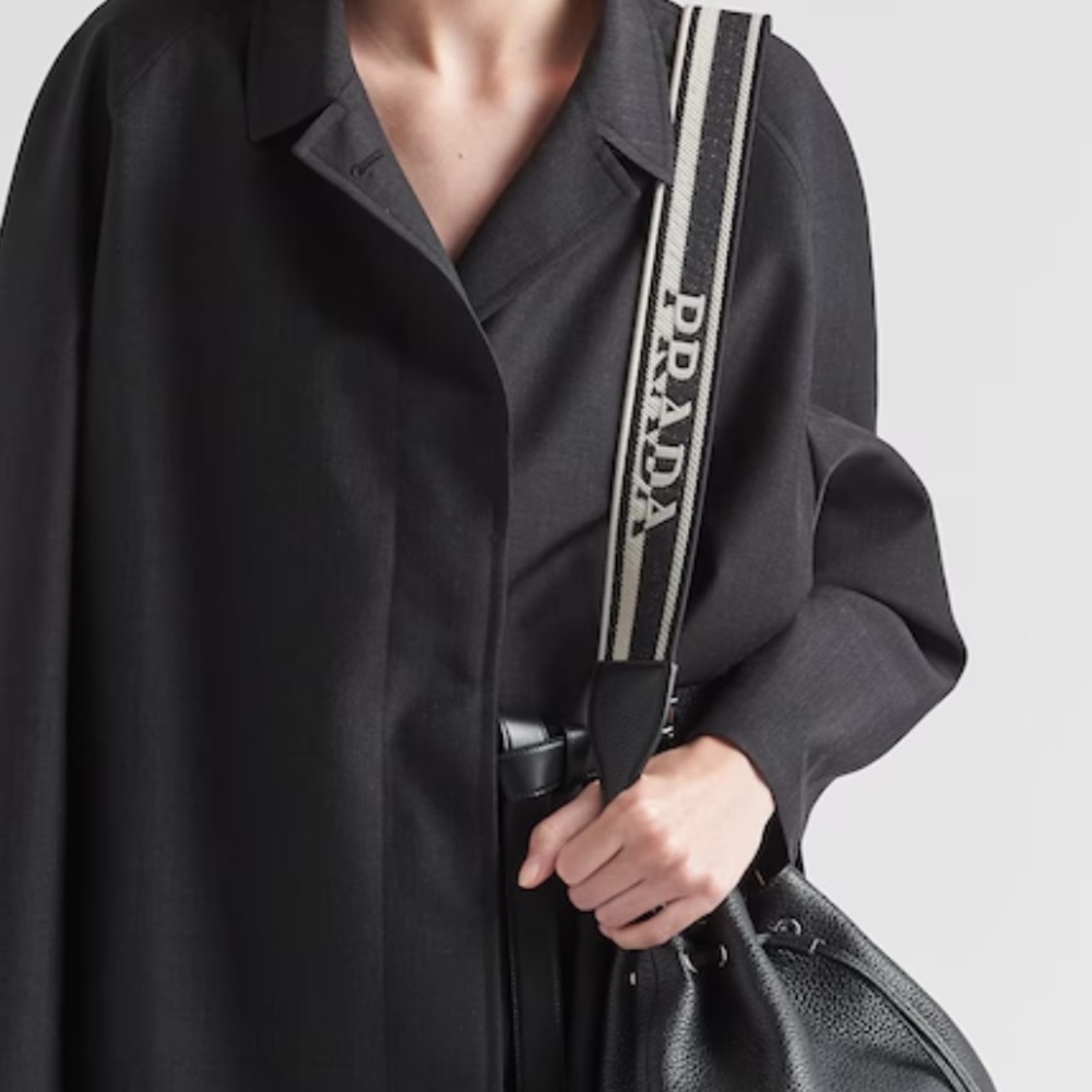 Prada Logo-Print Strap